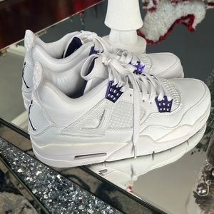 Air jordan 4 retro (purple metallic)
